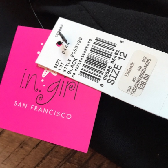 In girl- black dress pants - Picture 2 of 3